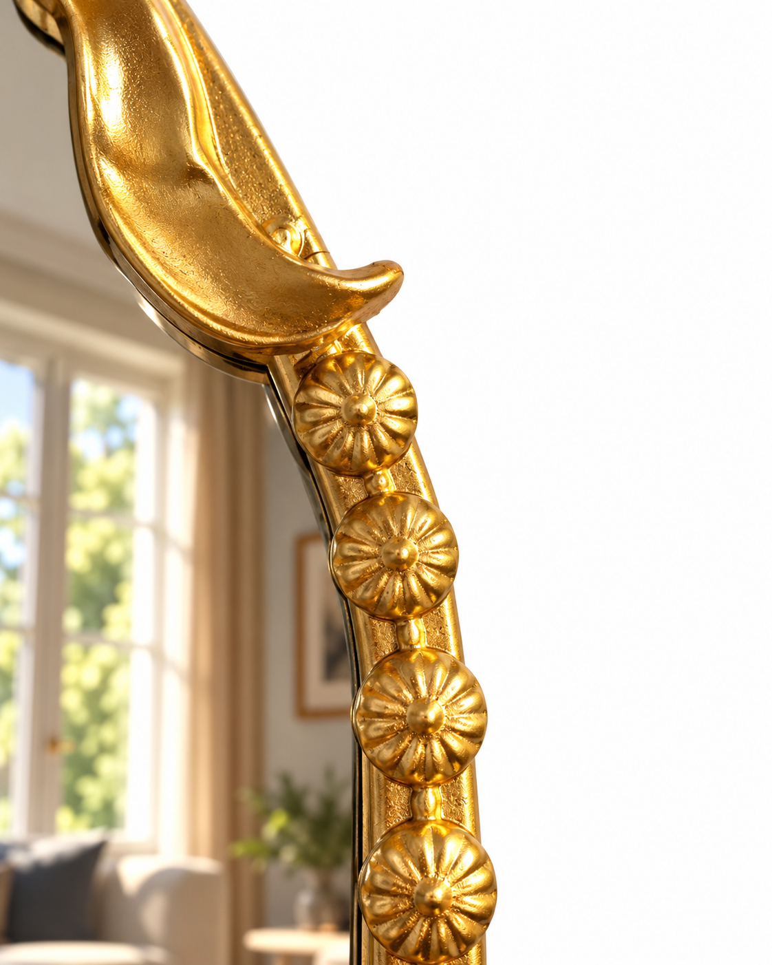 Regency Bow Designer Floor Mirror For Home & Home Decoration Item