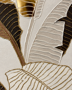 Tropical Rhythm Hand painting for Home & Wall Decoration Item (With Outer Floater Frame) (39.5 x 63 Inches)