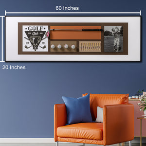 Golf Heritage Pop Art Shadow Box