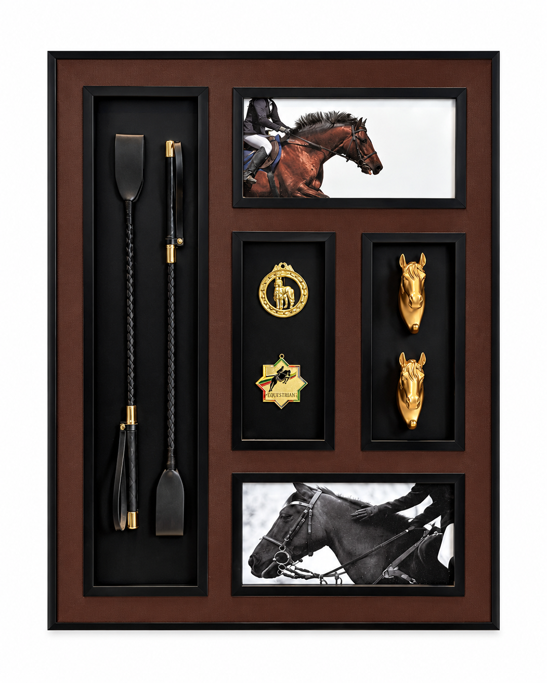 The Riding Club Pop Art Shadow Box & Wall Decoration Item