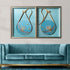 Luminary Illusion Wall Decoration Shadow Box - Pair