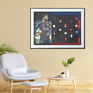 Messi Fever Shadow Box Wall Decoration Piece