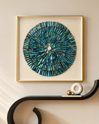 Ocean Vortex Shadow Box Wall Decoration Item