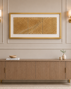 Flowing Dunes Shadow Box Wall Decoration Piece