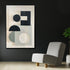 Geometric Dreamscape Modern Wall Art ( 32 x 47 Inches )
