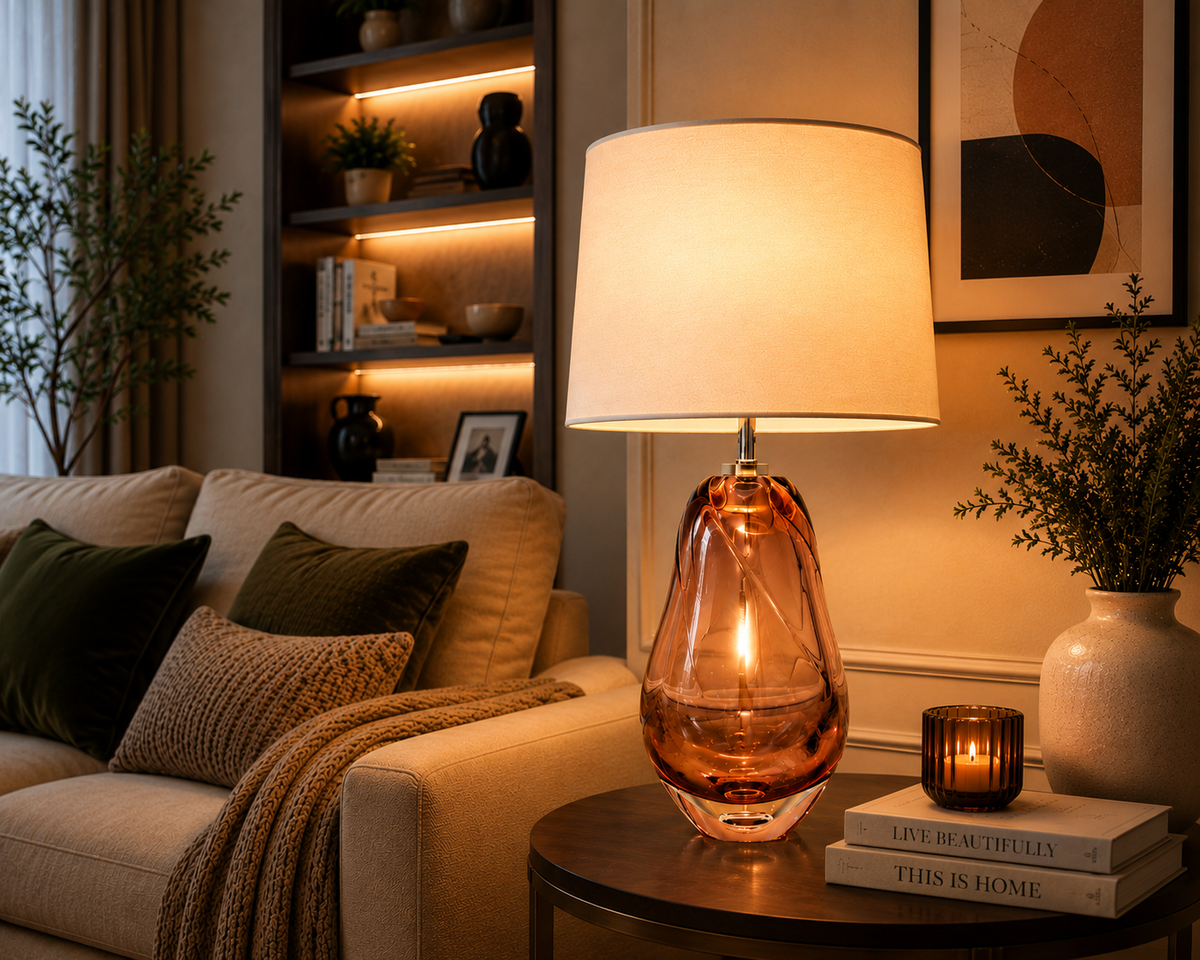 Luna Essence Table lamp for Home & Item for Home Decoration (Italian Designer Collection)