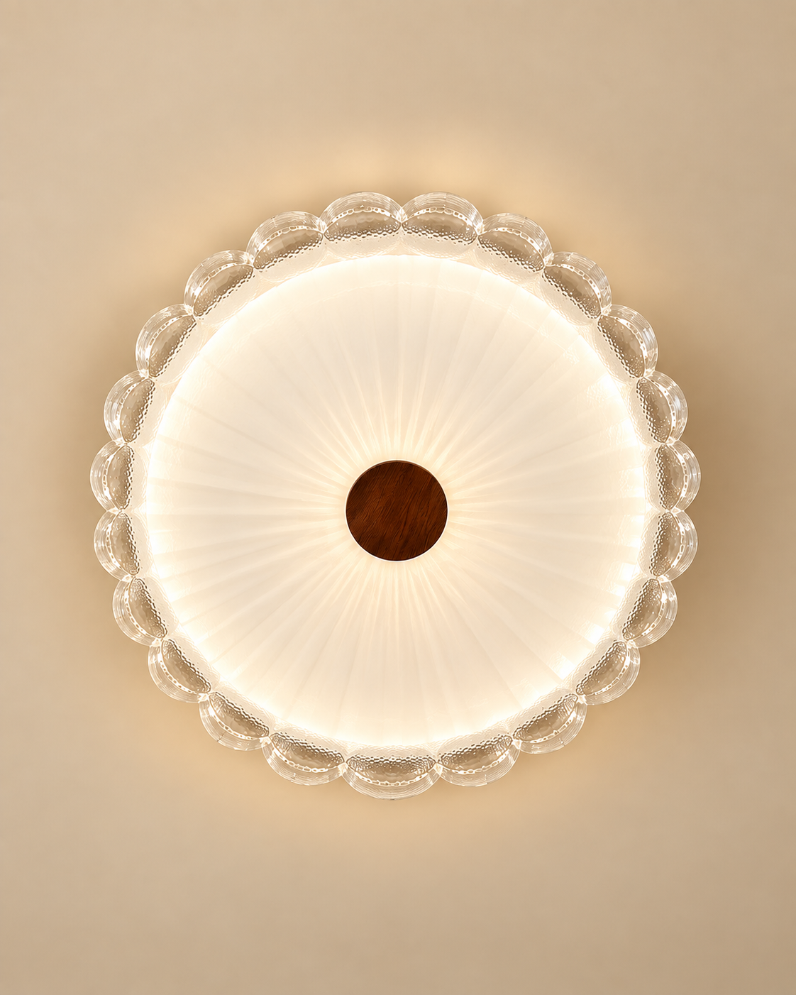 Lotus Glow Ceiling Light For Home & Home Decoration Item
