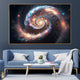 Nebula Dance Canvas Painting for Living Room