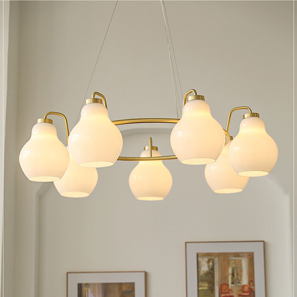 Lunar Glow Pendant Chandelier Light For Living Room