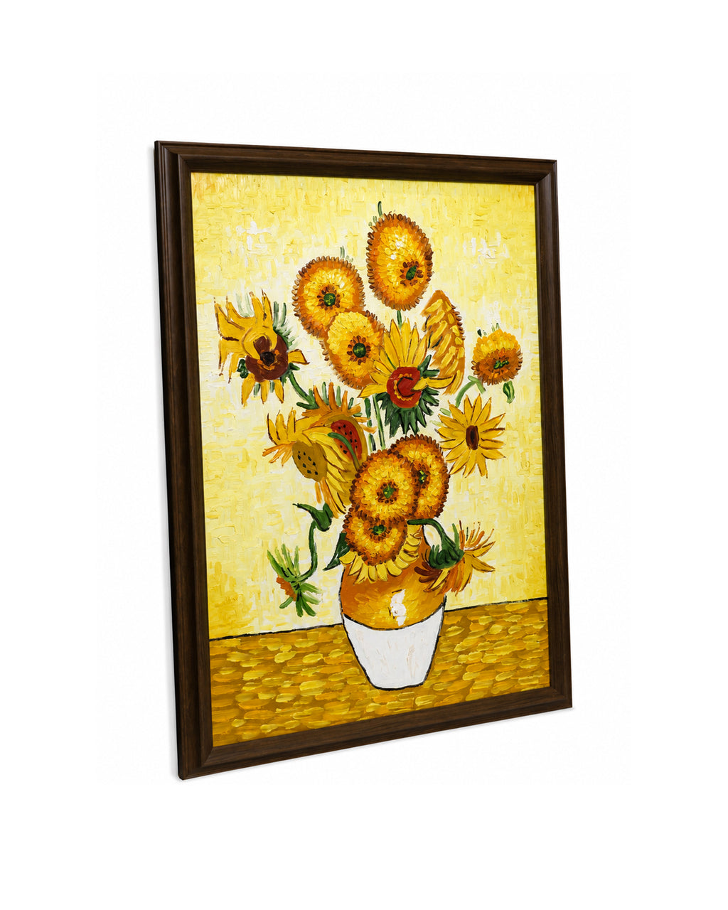 Sunflower Harmon 100% Hand Painted Wall Art Paintings for Home & Item for Wall Decoration ( 35.5 x 23.5 Inches )