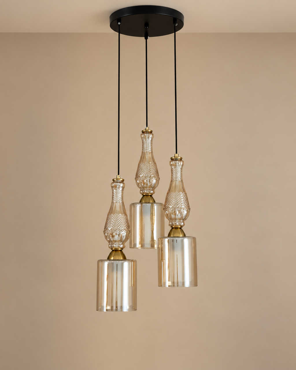 Novira Charm Ceiling Light For Living Room & Item for Home Decoration - Set of 3 Pendant
