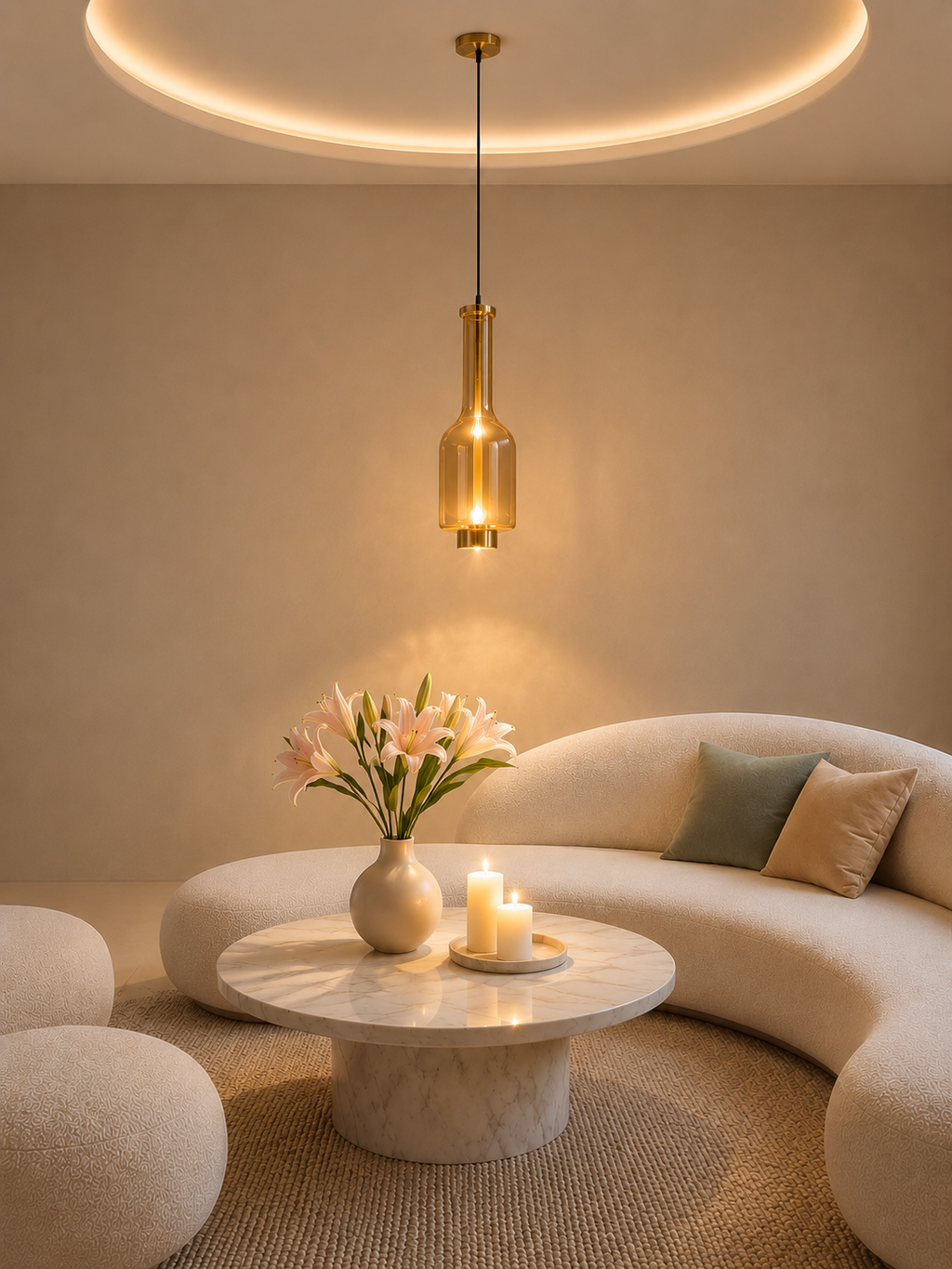 Golden Elixir Pendant Light For Living Room & Home Decoration item