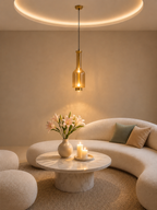 Golden Elixir Pendant Light For Living Room & Home Decoration item