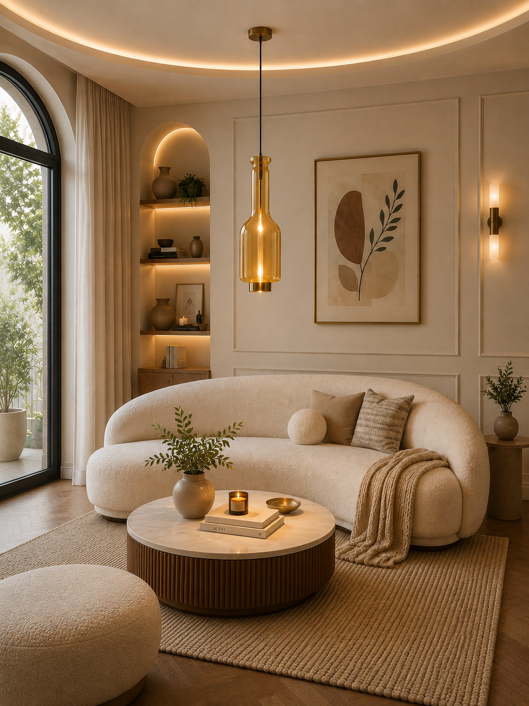 Golden Elixir Pendant Light For Living Room & Home Decoration item