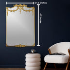 Versailles Bloom Wall Mirror For Home