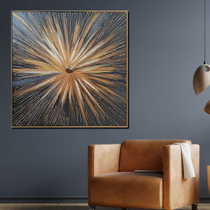 Energy Flux Creation Modern Wall Art (40 x 40 Inches)