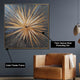 Energy Flux Creation Modern Wall Art (40 x 40 Inches)
