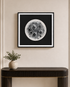 Lunar Surface Shadow Box and Wall decoration item
