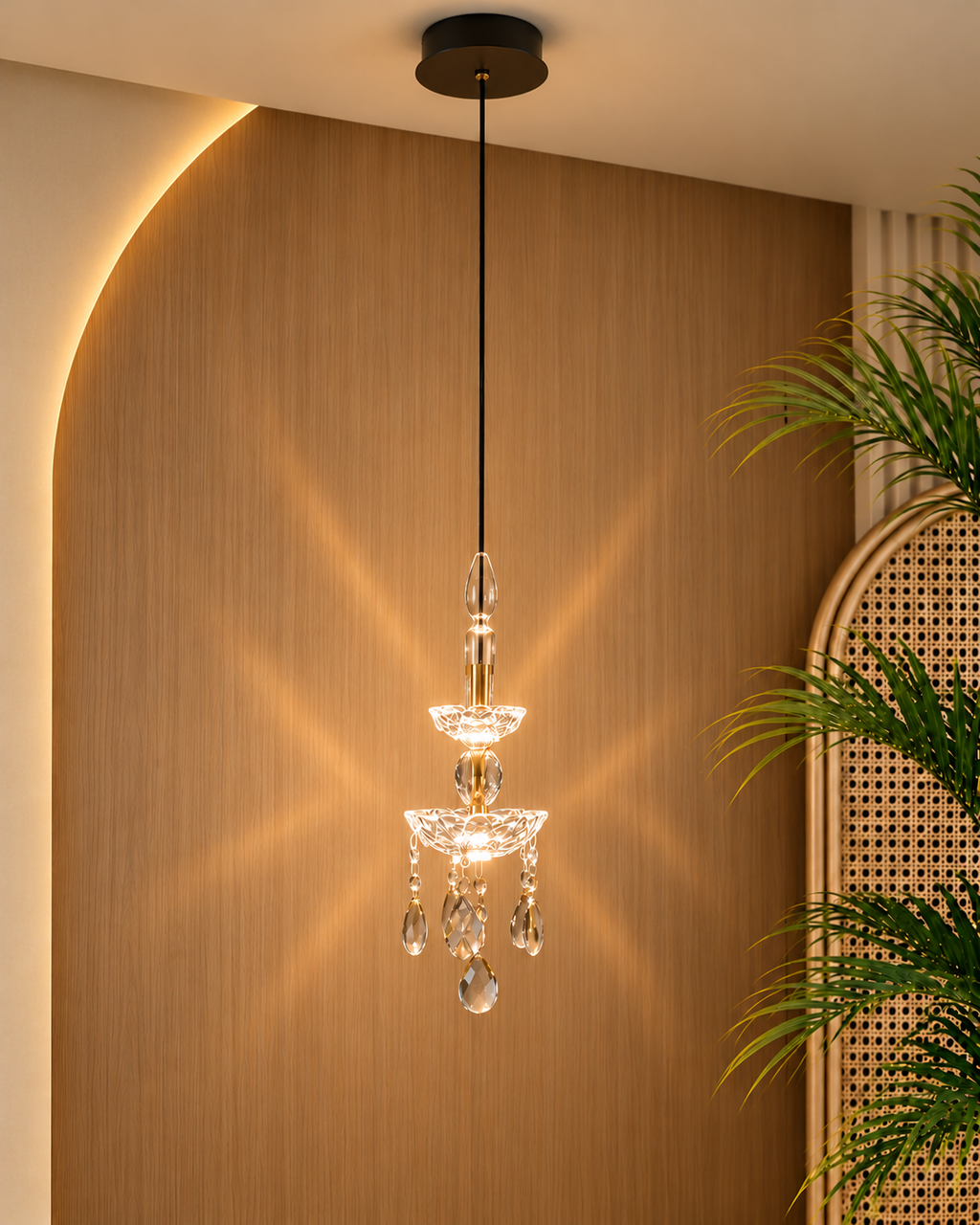 Lumora Royale Pendent lights for Home & Item for Home Decoration - White