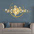 Timekeeper's Treasure Metal Wall Art Clock