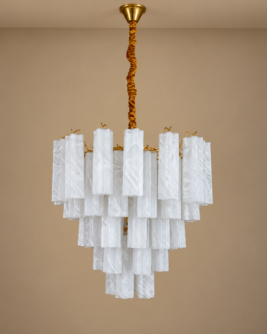 Elvaris Royale Chandelier for Home & item for Home Decoration - White
