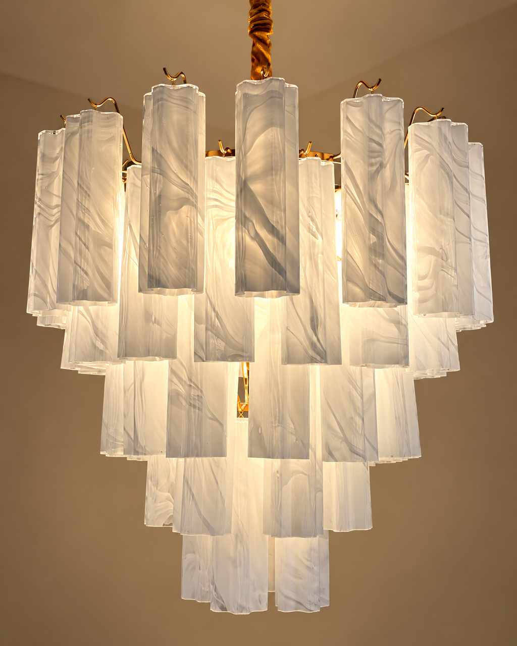 Elvaris Royale Chandelier for Home & item for Home Decoration - White