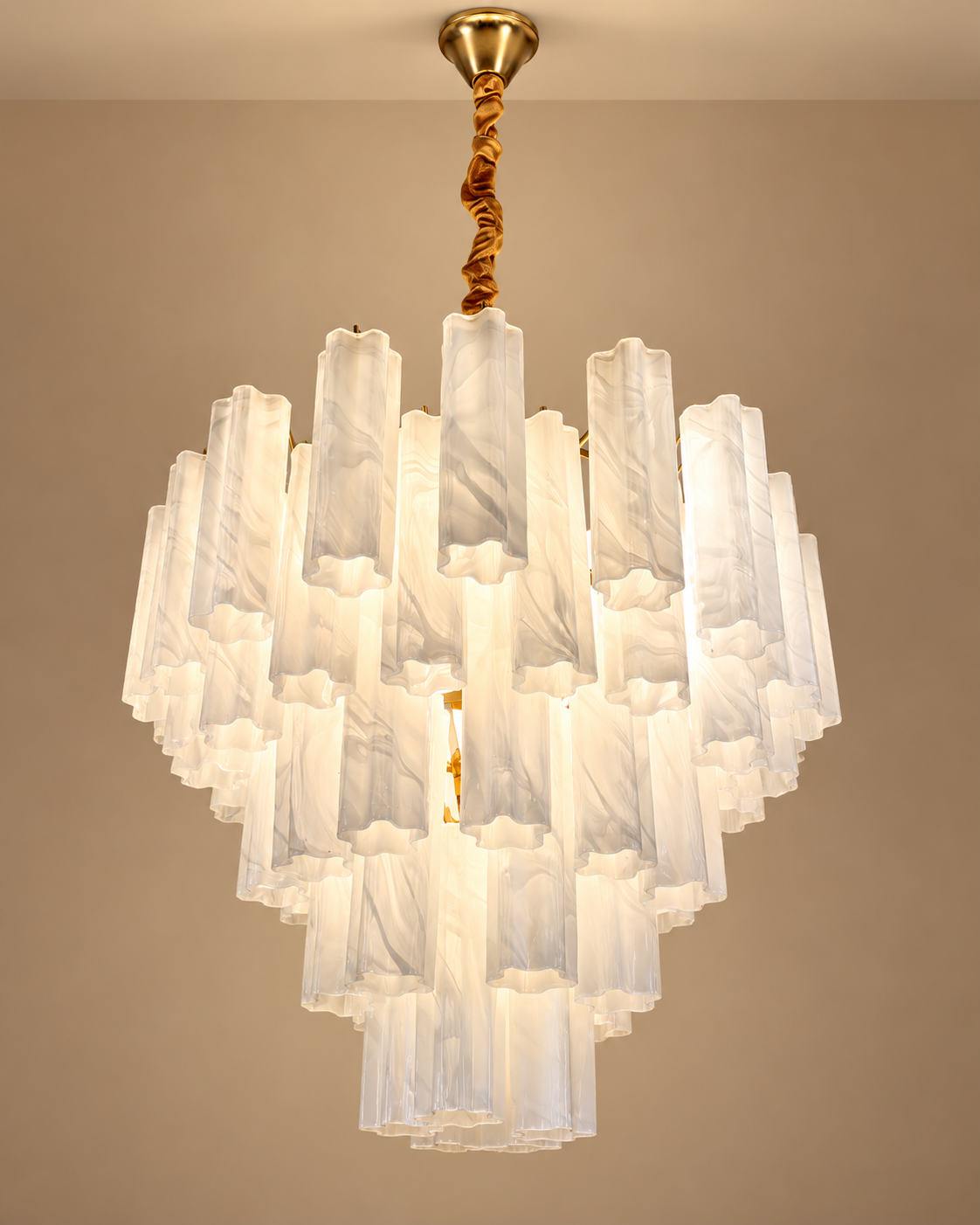 Elvaris Royale Chandelier for Home & item for Home Decoration - White