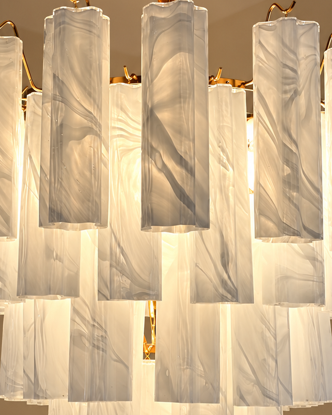 Elvaris Royale Chandelier for Home & item for Home Decoration - White