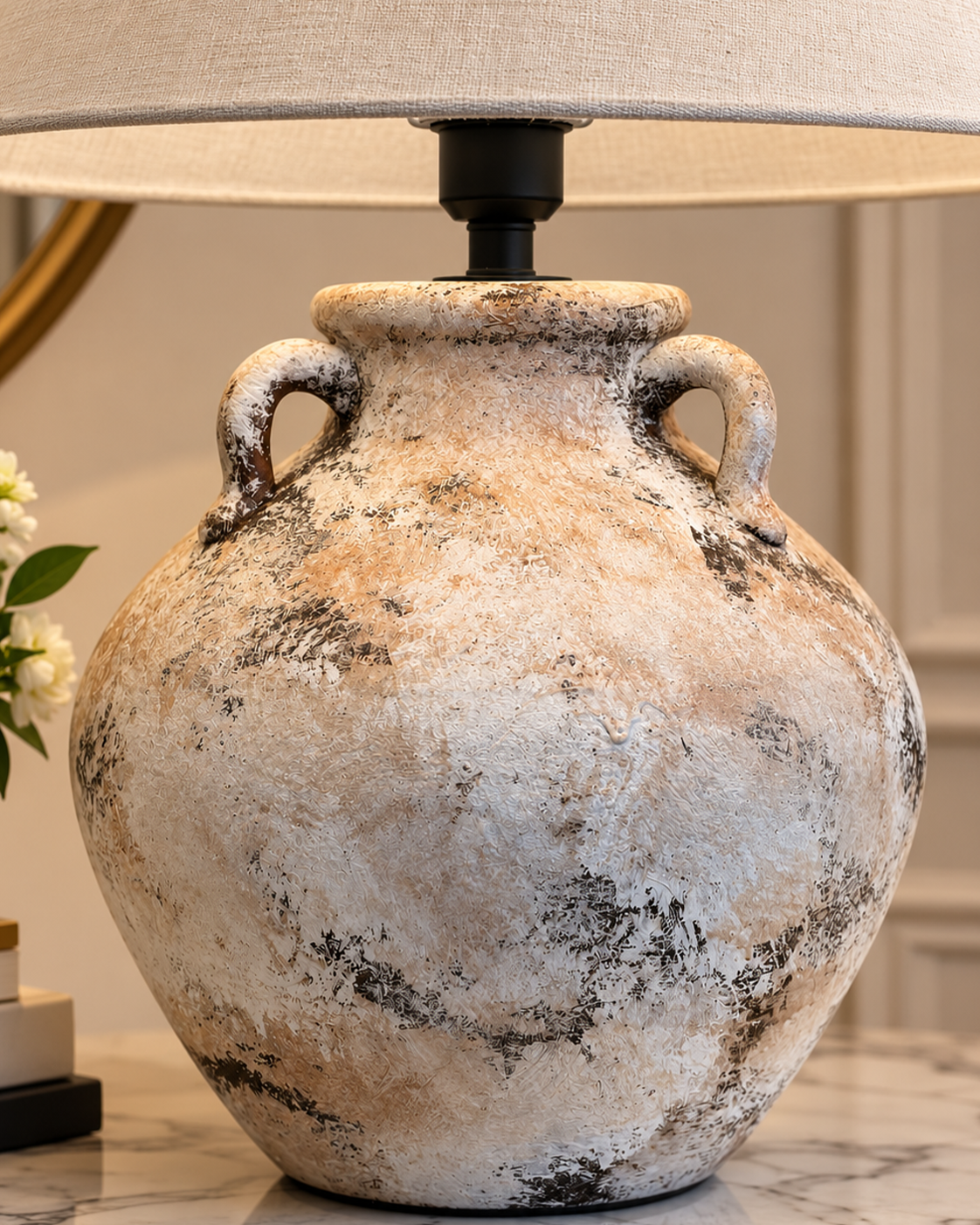 Antique Whisper Designer Table Lamps for Living Room