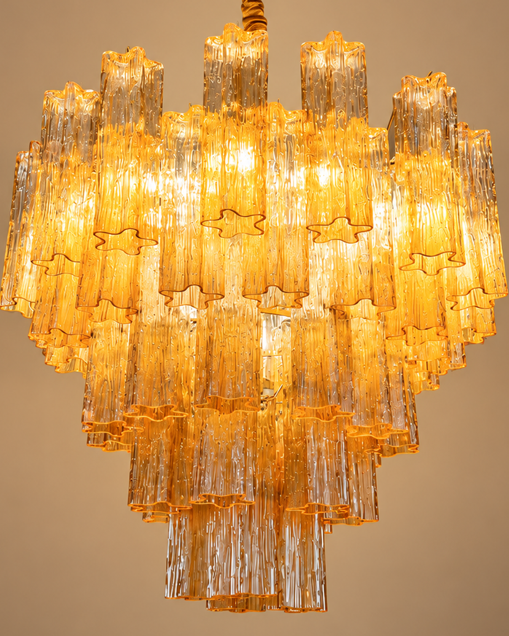Elvaris Royale Chandelier for Home & item for Home Decoration - Amber
