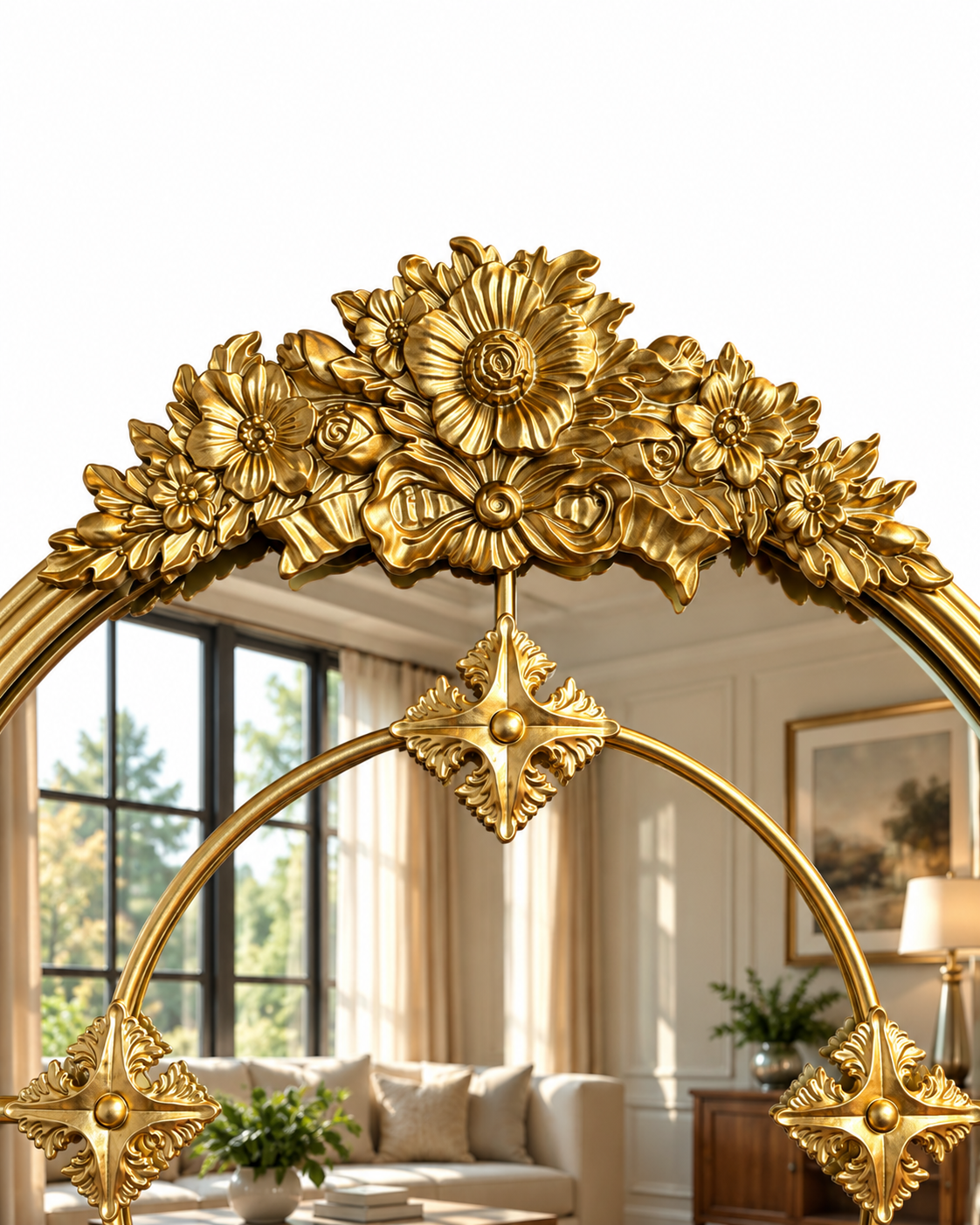 Tranquil Illusion Decorative Mirror For Living Room