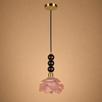 Rose Haven Pendant Light For Home  & Item  for Home Decoration - Pink
