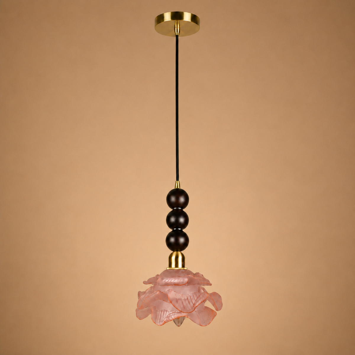 Rose Haven Pendant Light For Home  & Item  for Home Decoration - Pink