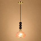 Rose Haven Pendant Light For Home  & Item  for Home Decoration - Pink