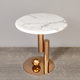 Ethereal Haven Side Table (Stainless Steel) - Rose Gold (S)
