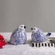 Floral Whisper Bird Pair and Decorative Showpiece for living room.