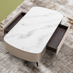 Marble Craft Wooden Coffee Table