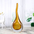 Azure Dreams Decorative Handblown Glass Vase