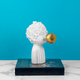 Orbital Odyssey  Resin Decorative showpiece - White