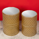 Golden Aura Metal Side Table - Set of 2