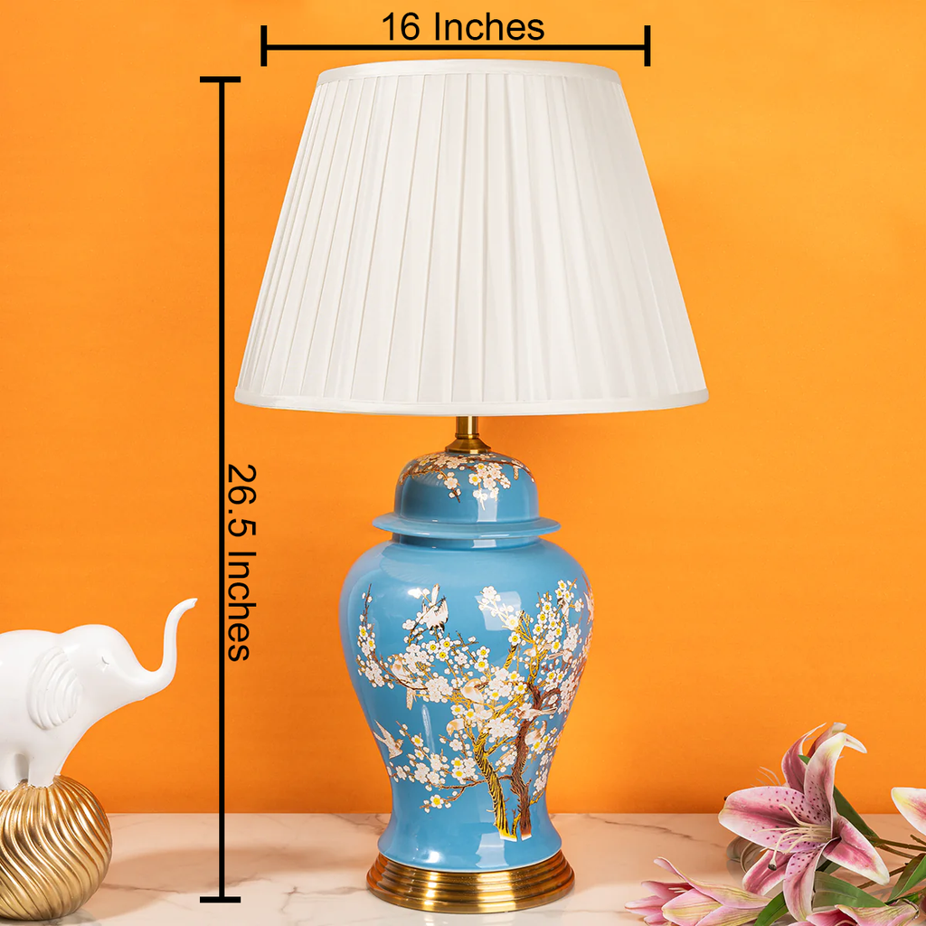Nature's Beauty Table Lamp for Bedroom