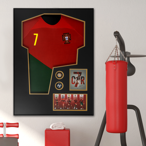 Cristiano Ronaldo Portugal Shadow Box