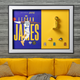 Lebron James Los Angeles Lakers Shadow Box