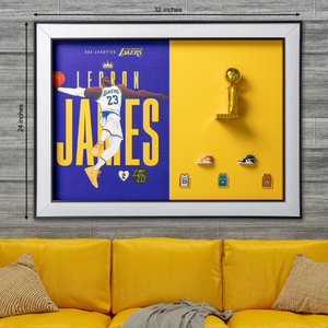 Lebron James Los Angeles Lakers Shadow Box