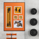 Equestrian Enthusiasts Shadow Box - Orange