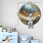 Dynamic Dexterity Pop Art Shadow Box Wall Decoration Piece - White