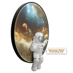 Dynamic Dexterity Pop Art Shadow Box Wall Decoration Piece - White