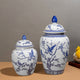 The Casablanca Chevron Decorative Ceramic Vase And Showpiece (white) -Set of 2