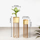 Artisan Arboretum Planters Set of 2 - Gold