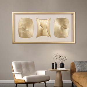 Cosmic Currents Shadow Box for Wall Decoration (N)